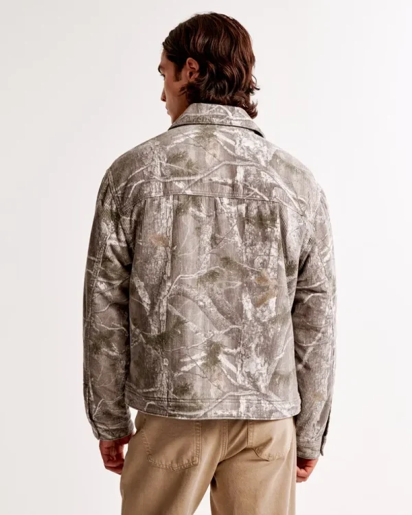 Cropped Zip Workwear Jacket - Image 4