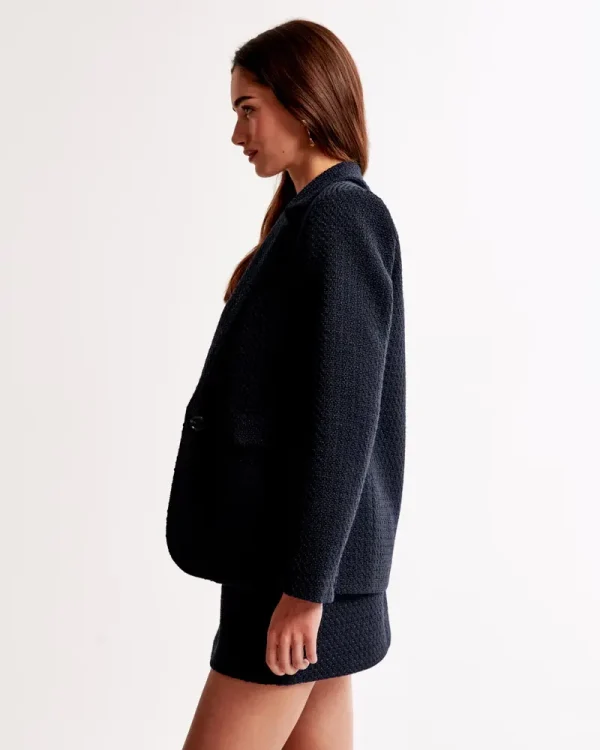 Classic Tweed Blazer - Image 3