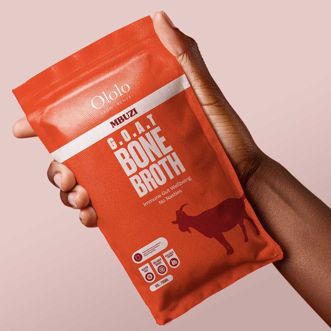 Hand Holding Pouch Mockup